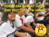 Hướng dẫn đăng ký tuyển sinh trực tuyến