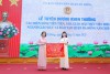 Trường MN Họa My được trao tặng cờ thi đua trong lễ tuyên dương khen thưởng ngành giáo dục và đào tạo Quận Hà Đông