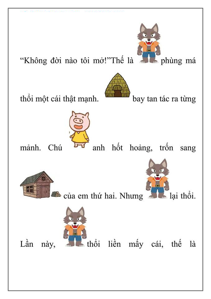 3 anh em lợn con 4