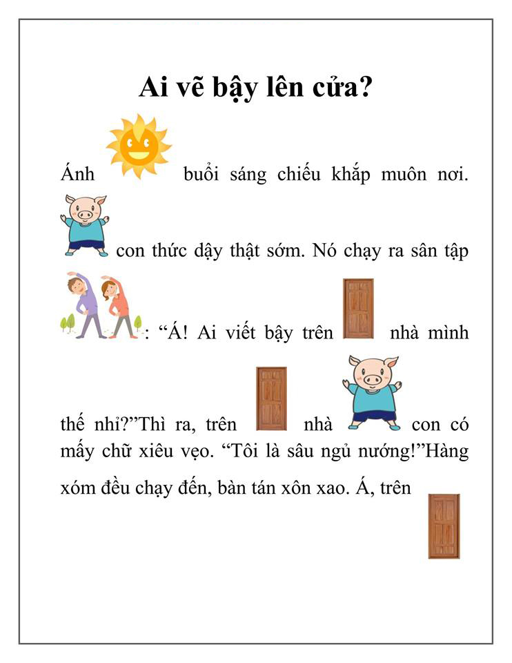 ai vẽ bậy lên cửa 1