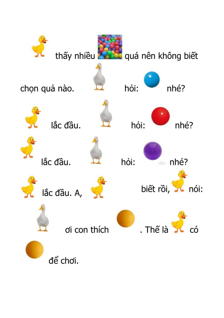 bóng vàng của vịt con 2