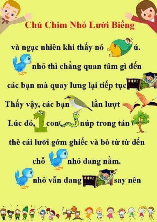 chú chim nhỏ lười biếng 2
