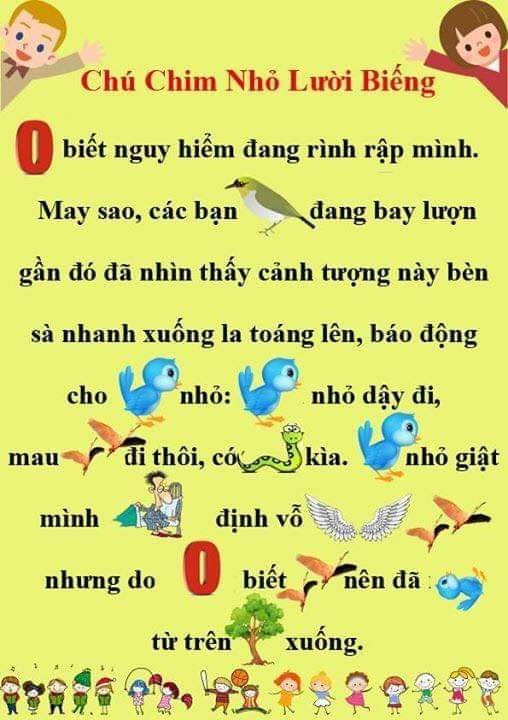 chú chim nhỏ lười biếng 3
