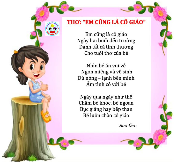 Em cũng là cô giáo
