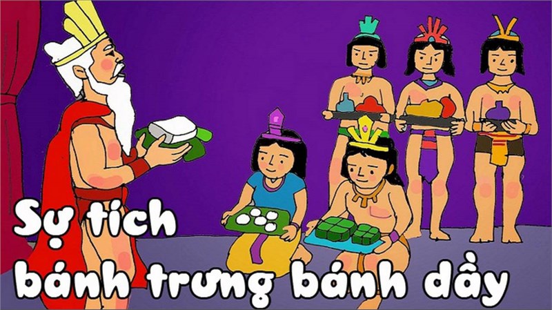 sự tích bánh chưng bánh dày