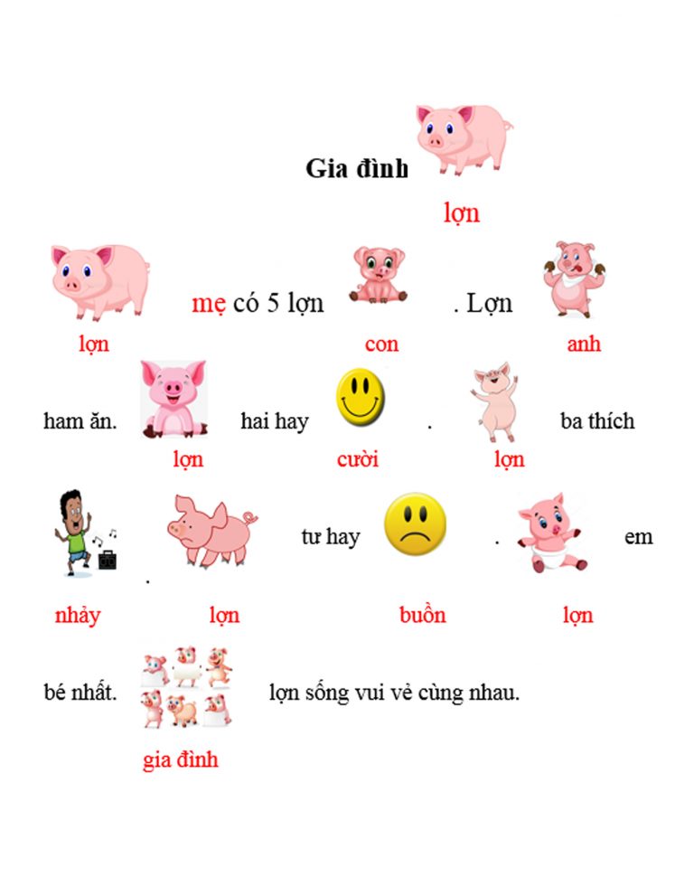 gia đình lợn