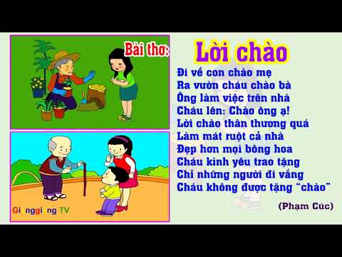 lời chào