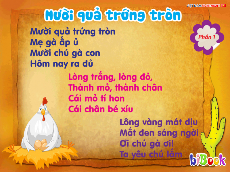 muoi qua trung tron 1