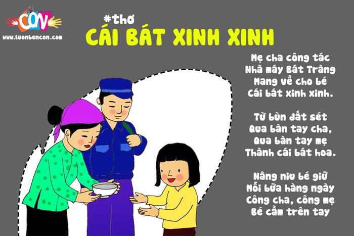 tho cai bat xinh xinh
