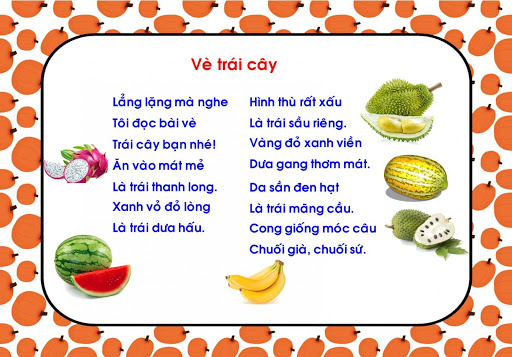 vè trái cây