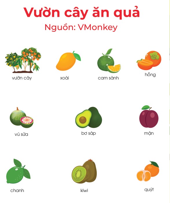 vườn cây ăn quả 1