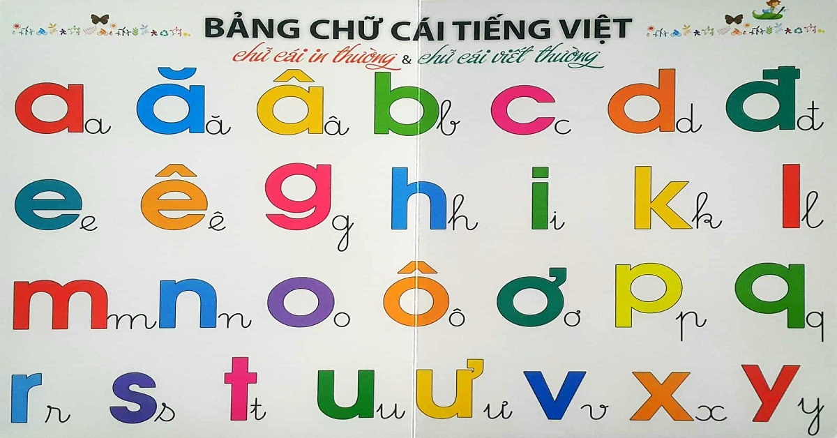 Hôm nay bé học chữ gì?