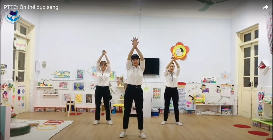 Ôn tập bài thể dục sáng