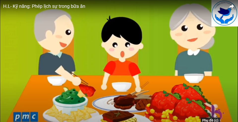 Lịch sự trong bữa ăn
