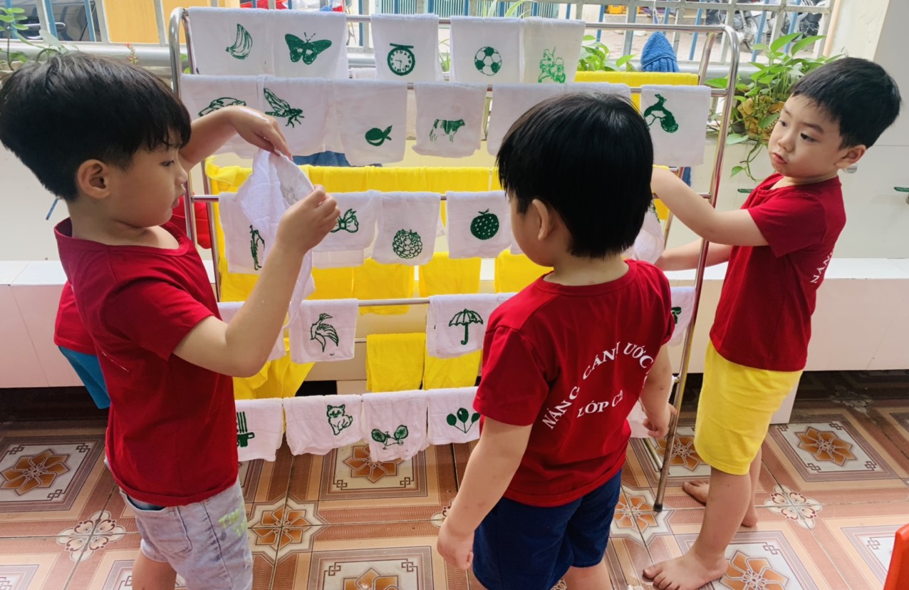 Hình thành thói quen vệ sinh cho trẻ