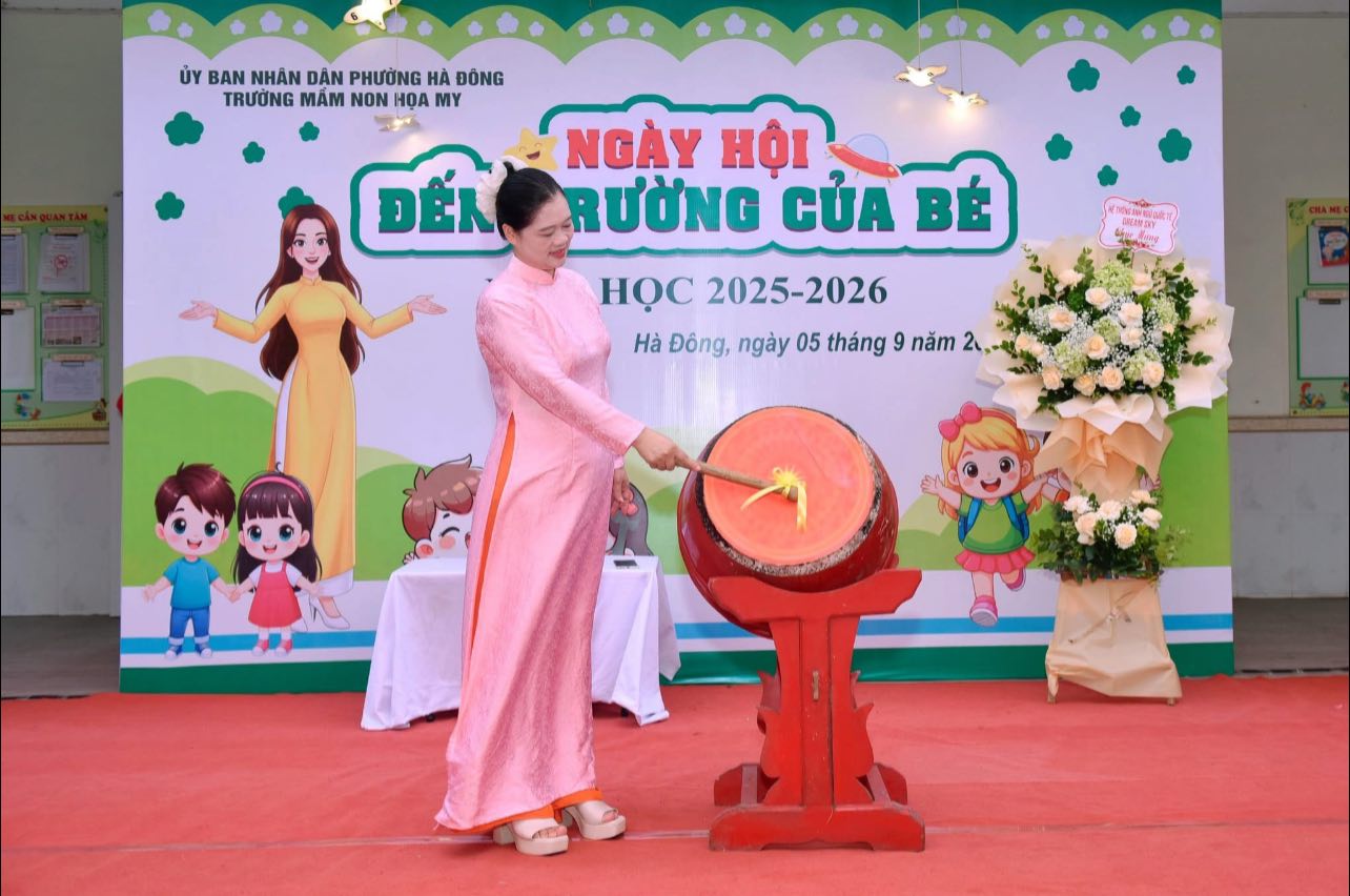 NGÀY HỘI ĐẾN TRƯỜNG CỦA BÉ